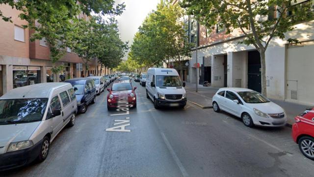 Avenida Lagunas de Ruidera de Ciudad Real. Foto. Google Maps.