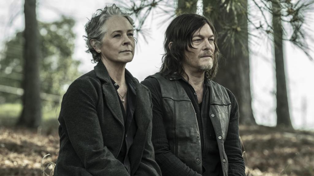 Carol y Daryl en 'The Walking Dead'.