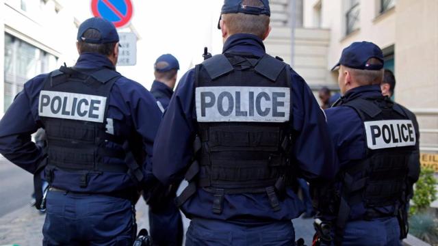 Agentes de policía de Francia en una imagen de archivo.