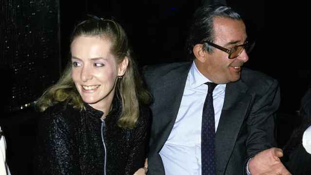 Mercedes Licer y su entonces marido, Gonzalo de Borbón, en los 80.