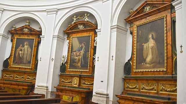 Los tres cuadros de Goya en el Museo de San Joaquín y Santa Ana