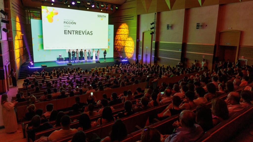 Presentación de la tercera temporada de 'Entrevías' en el Festival South Series de Cádiz.