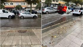 Inundaciones esta mañana en A Coruña