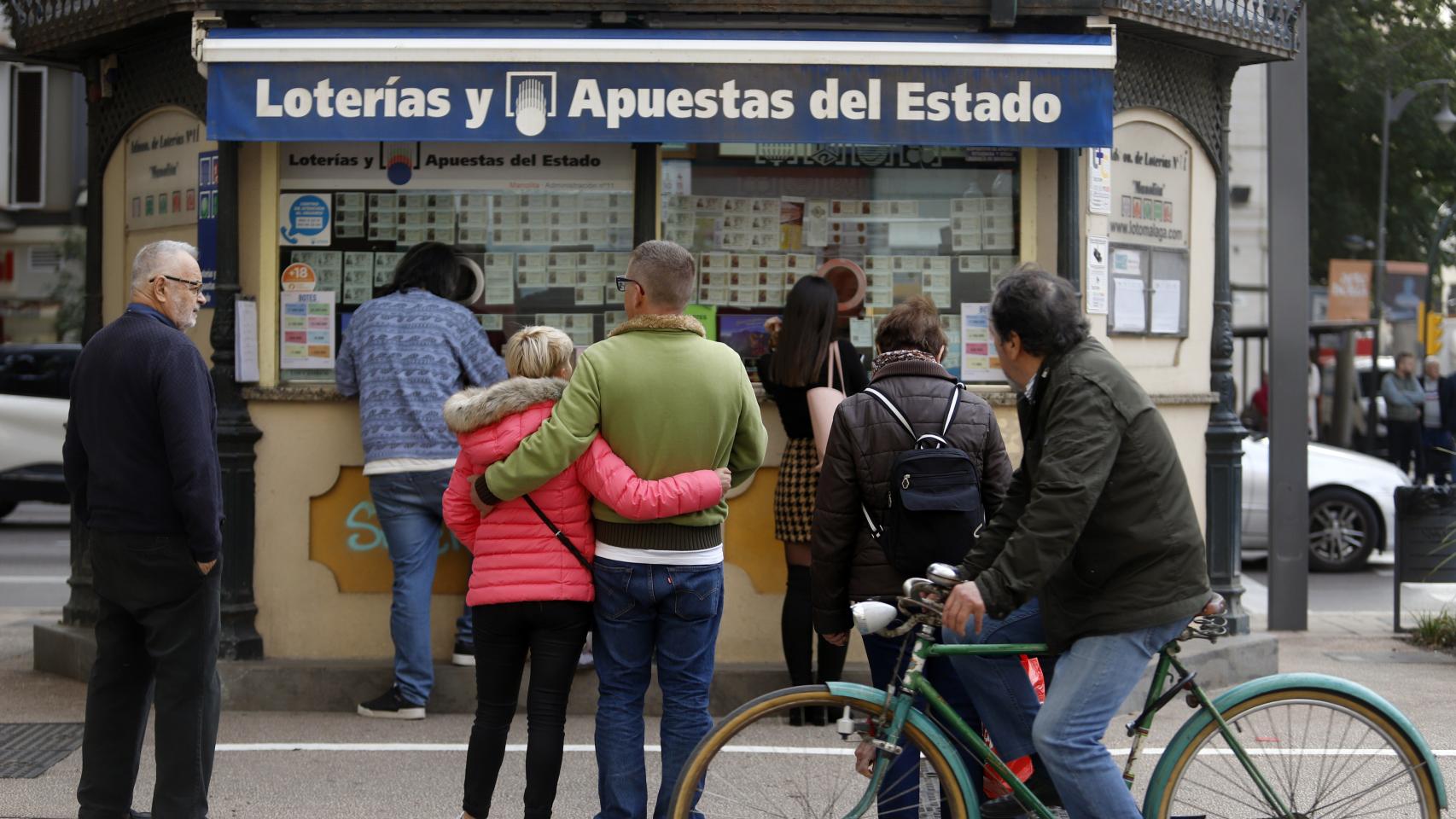 Administración de Lotería en Málaga.