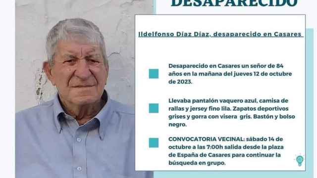 Dispositivo de búsqueda para hallar a un vecino de 84 años de Casares (Málaga)