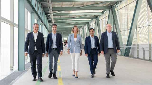 Representantes del PP de Ferrol, A Coruña, Santiago, Pontevedra y Vigo.