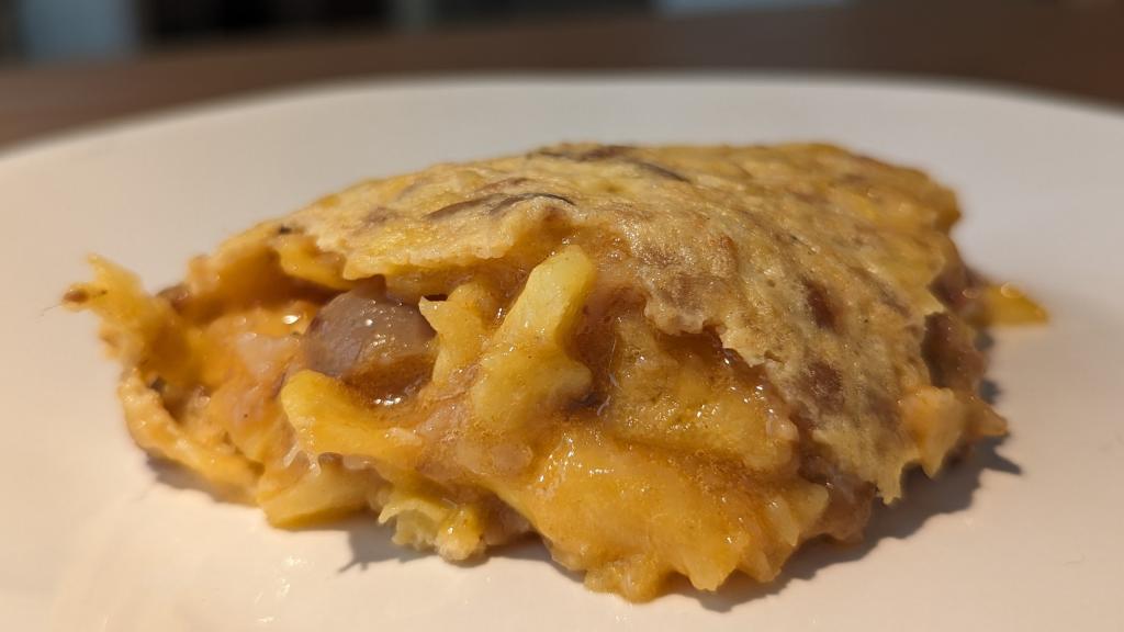 Agarimo consigue un punto perfecto del interior en su tortilla de patata con manitas