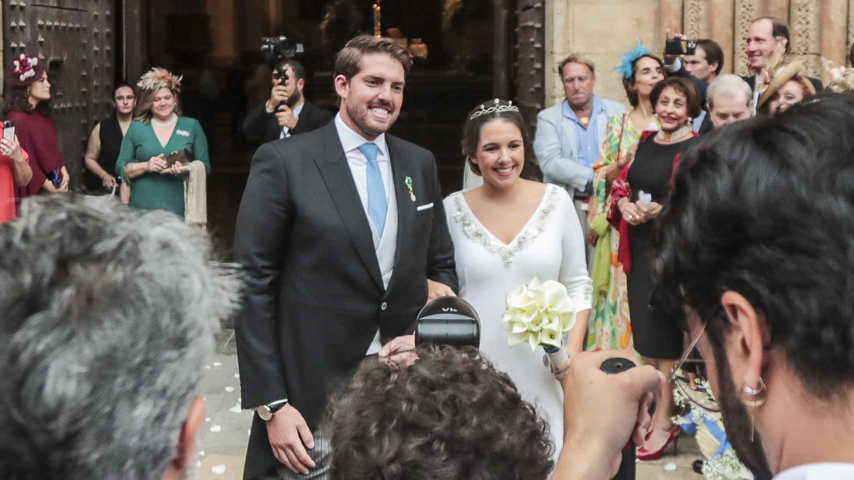 El príncipe Louis Nicolas Crépy y Carolina Torio Ballester.