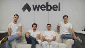 El equipo fundador de Webel.