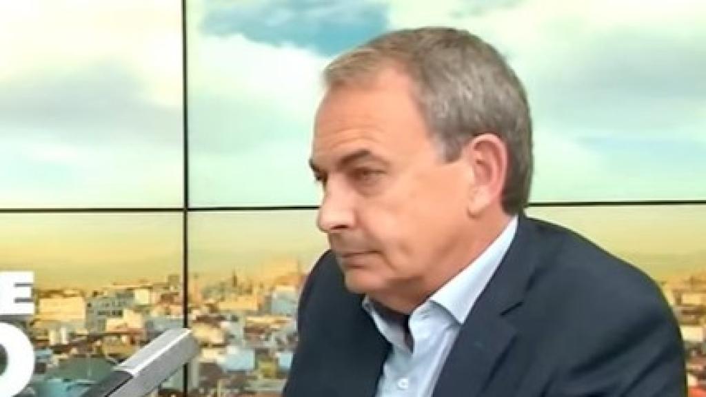 José Luis Rodríguez Zapatero este lunes en una entrevista en 'Más de Uno' de Onda Cero.