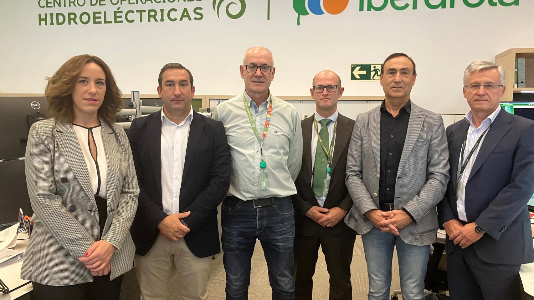 Visita institucional al Centro de Operación Hidroeléctrico en Carbajosa de la Sagrada