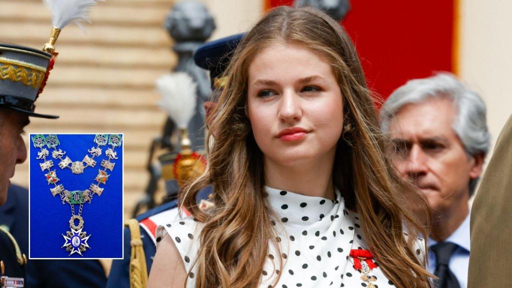 La princesa durante la Entrega de Reales Despachos de Empleo de la Academia Militar de Zaragoza.