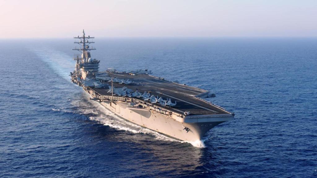 Así es el USS Eisenhower, el gigantesco portaviones de EEUU que ha sido ...