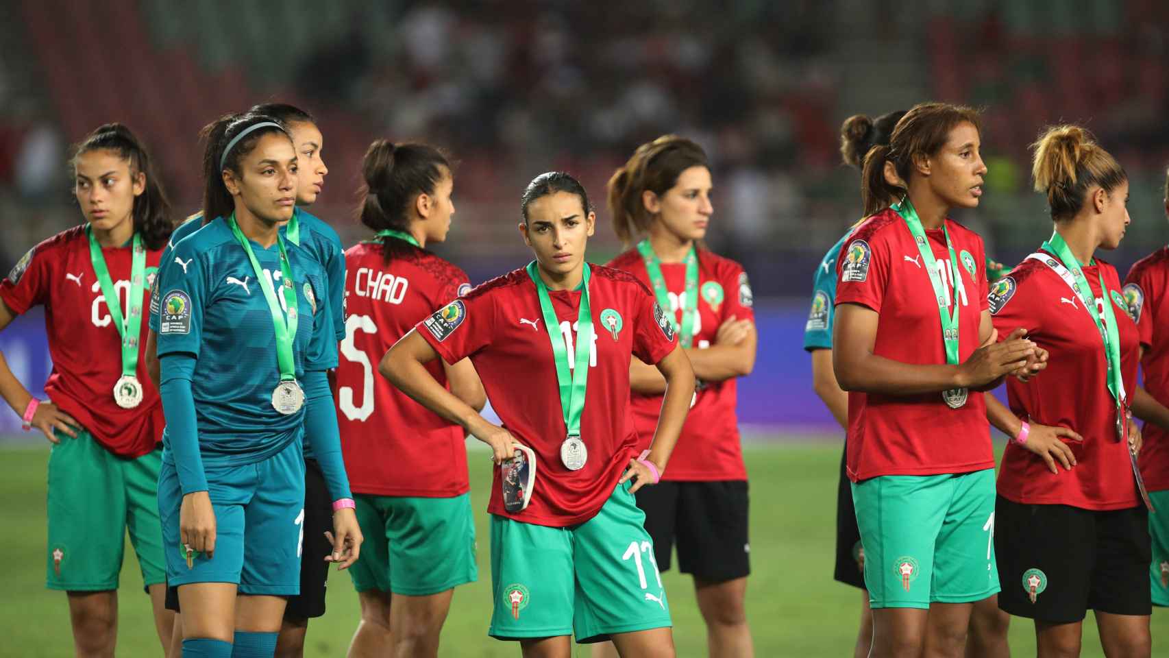 La selección de Marruecos, finalista de la Copa África femenina de 2022