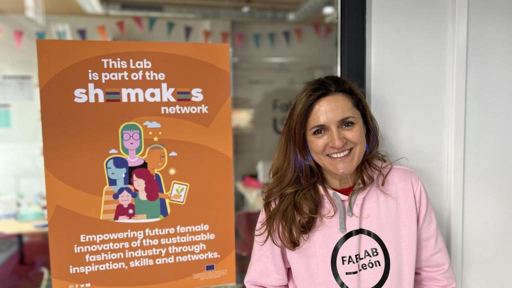 Nuria Robles, directora de Fab Lab León