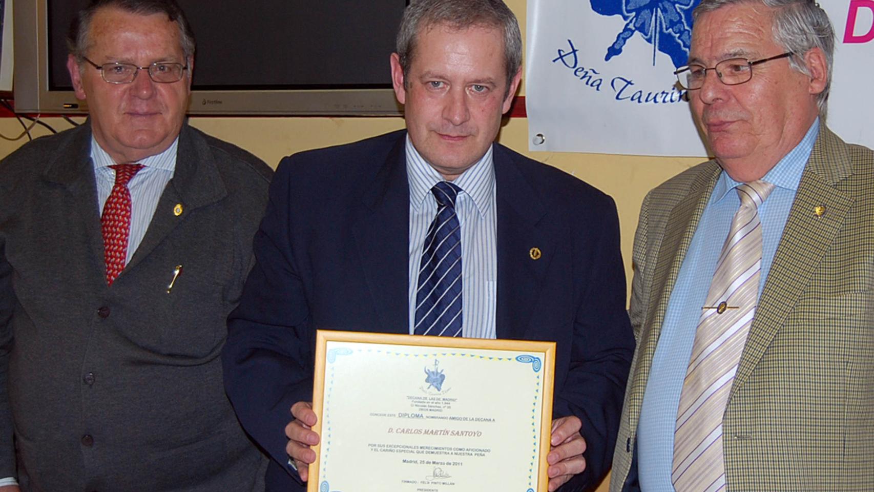 Mariano Aguirre Díaz, presidente de la Real Federación Taurina de España, en imagen de archivo