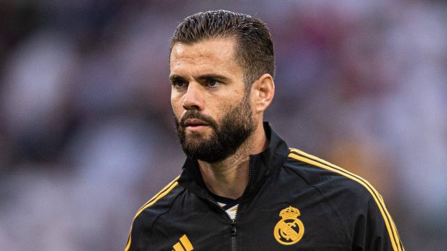 Nacho Fernández, con el Real Madrid