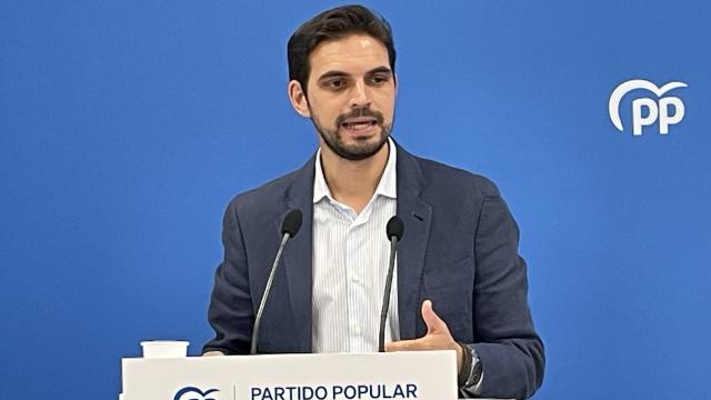 Santiago Serrano, este lunes en rueda de prensa