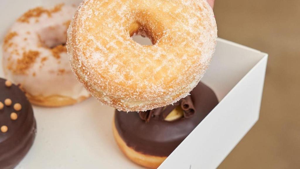 Caja de donuts de Born&Glazed.