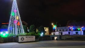 Iluminación navideña en el Concello de Oleiros