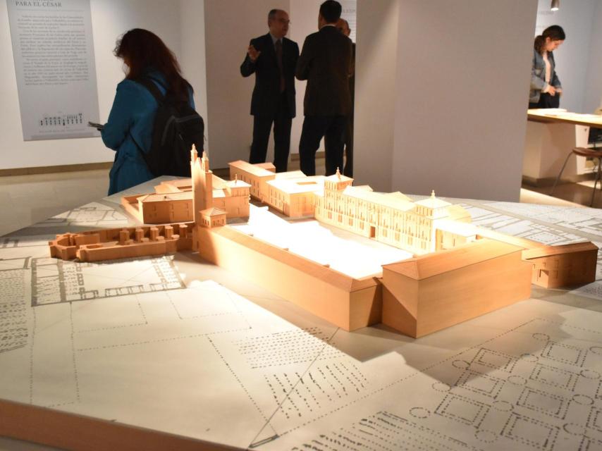 Maqueta del Palacio Real de Valladolid y todo su entorno