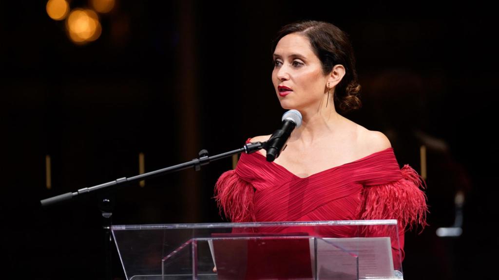 Isabel Díaz Ayuso en un acto celebrado en Nueva York.