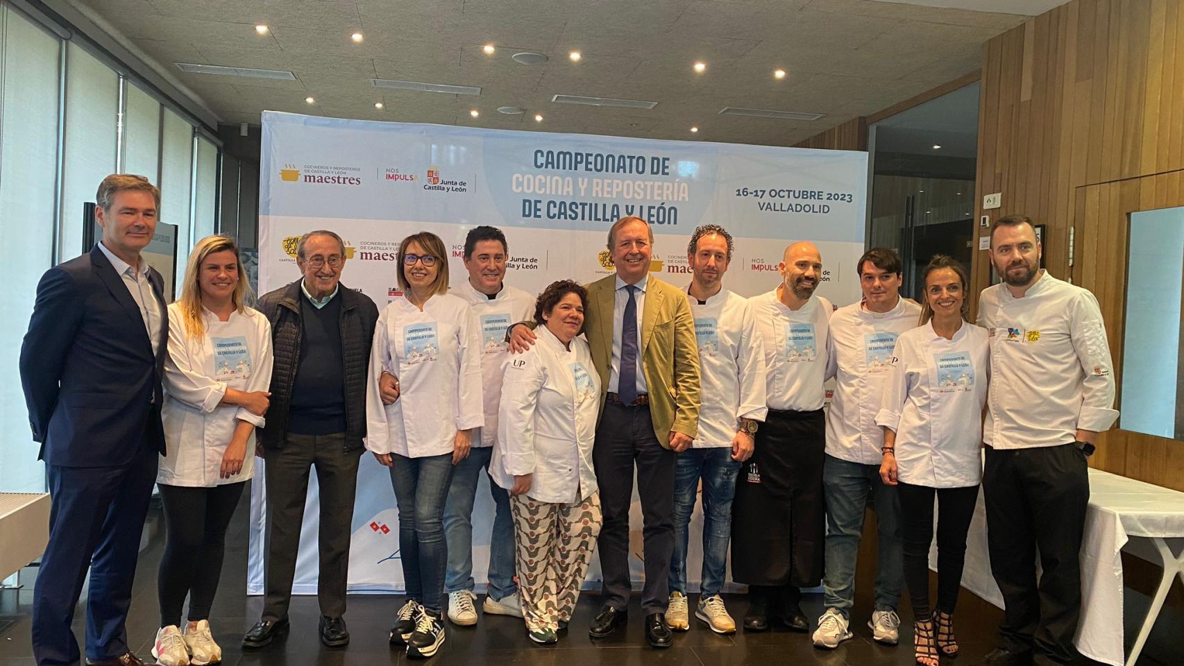 Entrega de premios del Campeonato de Cocina y Repostería de Castilla y León
