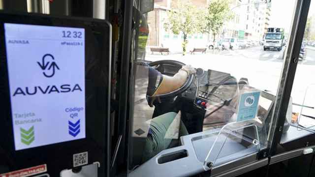 Un autobús de Auvasa en Valladolid