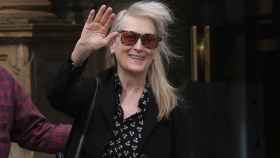 Maryl Streep en su llegada a Oviedo.