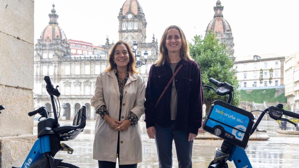 Olalla Torres es la usuaria un millón de BiciCoruña este 2023