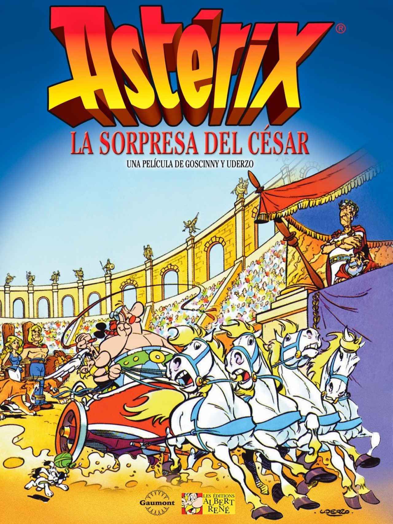 'Astérix y la sorpresa del César', de 1985, fue el primer largometraje en el que trabajó Raúl García.