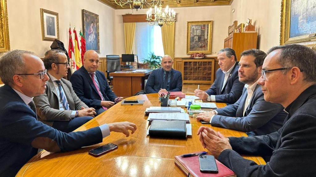 Reunión de la Diputación de Zamora con la Fundación Edades del Hombre