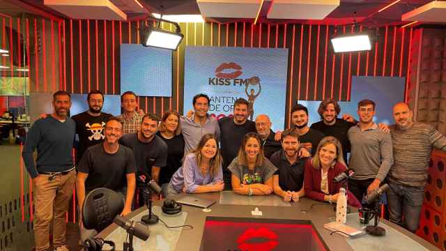 El equipo de KISS FM.