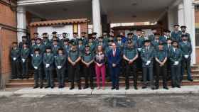 Virginia Barcones da la bienvenida a los nuevos agentes de la Guardia Civil de Zamora