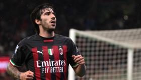 Sandro Tonali, con el Milan