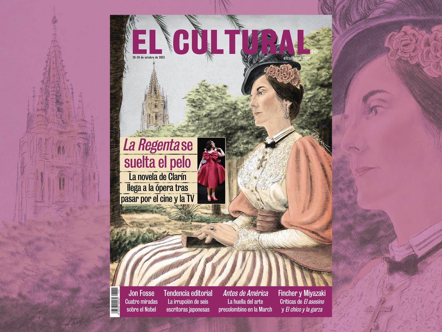 Portada de El Cultural del 20 de octubre de 2023. Ilustración: Tomás Serrano.