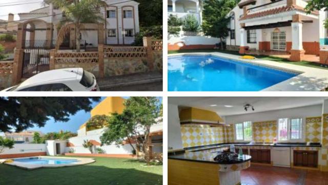 Imágenes de la vivienda de Benalmádena que va a ser subastada.