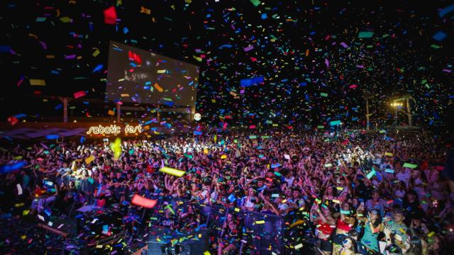 Uno de los conciertos del Sabatic Fest este pasado verano en el Autocine de Málaga.