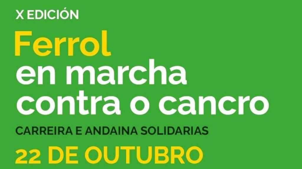 Último día para anotarse en la carrera contra el cáncer de Ferrol, que tendrá lugar este domingo