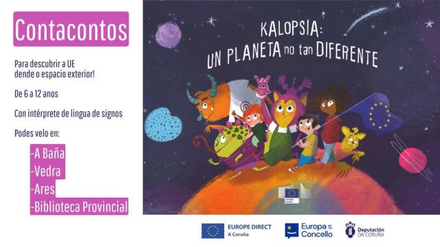 Ares (A Coruña) será uno de los municipios que reciba el espectáculo ‘Conoce Europa con Kalopsia’