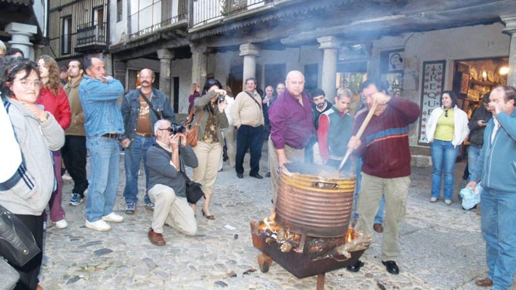 El Magosto en La Alberca