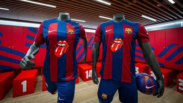 La camiseta de los Rolling Stones del FC Barcelona.