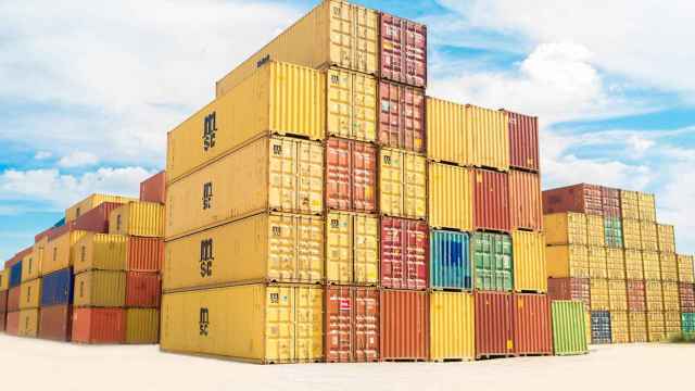 Los contenedores de exportación se han movido menos entre enero y septiembre de 2023 que en 2022.