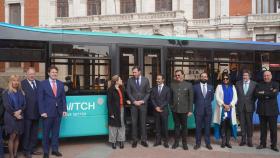 El acto que Switch Mobility desarrolló en Valladolid con la presencia de miembros del Ayuntamiento de Valladolid y de la Junta de Castilla y León