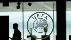 Logo de la UEFA.