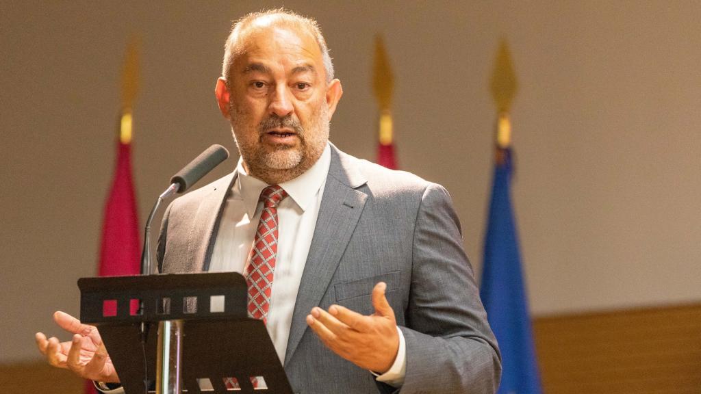 Julián Garde, rector de la Universidad de Castilla-La Mancha