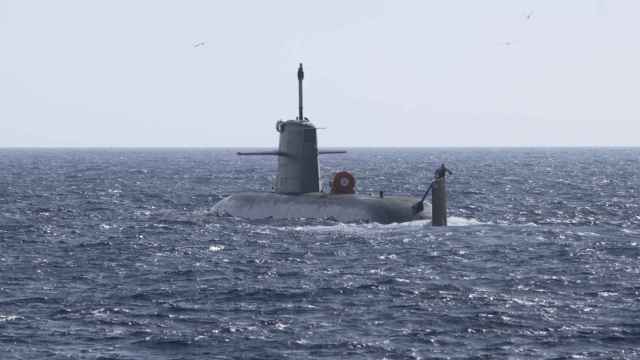 El submarino S-81 'Isaac Peral'.