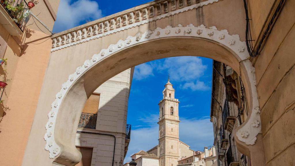 Una vista del centro de Bocairent, donde se rodará la historia del cautiverio de Cervantes.