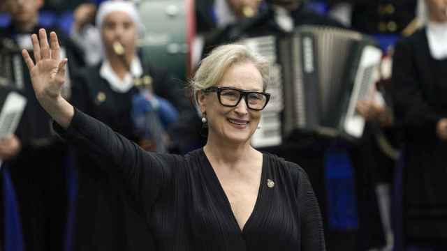 Meryl Streep accede al Teatro Campoamor de Oviedo, que ha albergado la ceremonia de entrega de los Premios Princesa de Asturias 2023