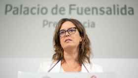 Esther Padilla, consejera portavoz del Gobierno de Castilla-La Mancha, en una imagen reciente
